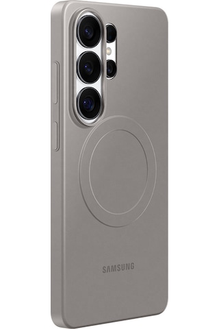 Samsung Galaxy Uyumlu S26 Ultra İnce Magnet Kılıf - Gri Gri