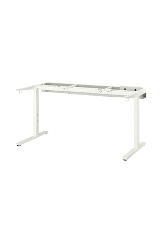Çalışma Masası İskeleti, Beyaz, 120/140/160x80 Cm Beyaz