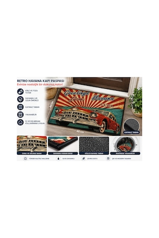 Dikkat Ürün İncedir/ Halıfleks Şeklindedir Kapı Önü Paspas / İç Ve Dış Paspas Kırmızı Kırmızı