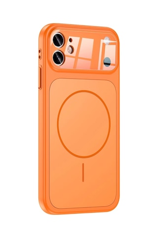 Apple Uyumlu iPhone 11 Kılıf Zore M-safe Şarj Özellikli Kamera Korumalı Formen Kapak