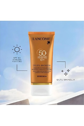Soleil Bronzer Spf 50 Bb Cream 50ml - Işıltılı Ve Eşit Bronzluk İçin Güneş Koruyuculu Krem