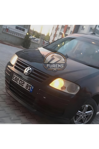 Volkswagen Caddy Mk3 2005-2010 Uyumlu H Lip Esnek Ön Lip 2 Parça Karlık Ön Ek Tampon Altı Dill