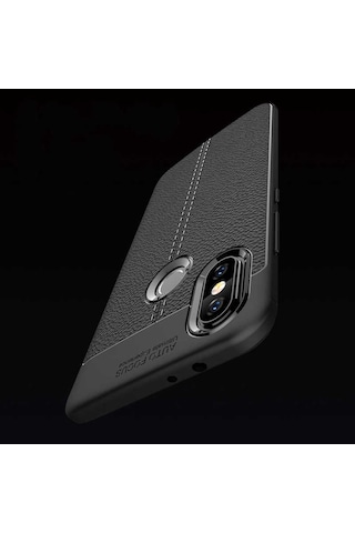 Xiaomi Mi 8 Se Kılıf Zore Niss Silikon Kapak Lacivert