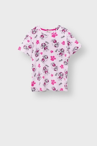 Zuzunga Sevimli Skye Kız Çocuk Pijama Takımı Karakter Desenli Pembe