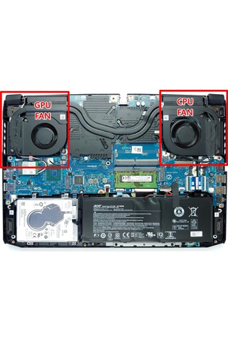 Acer Nitro 5 An515-57 Notebook Gpu Fan Sol 5v Ver.2