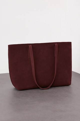 Bbbutikbasic Dora Nubuk Çanta Hn1090 Bordo