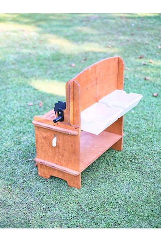 Mandu Ahşap Çocuk Marangoz Tezgâhı Ahşap Rengi