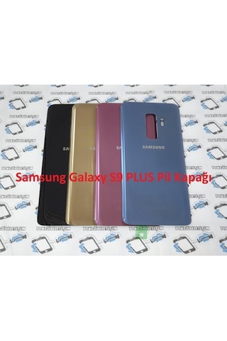 Samsung Uyumlu Galaxy S9 Plus Arka Pil Batarya Kapağı (Cam) (263123696)