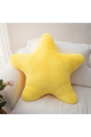 Trendooze Gaojunshop01 Pembe Yıldız Yastık 30cm, Modern Dekorasyon Pembe