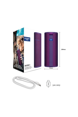 Ultimate Ears Boom 3 Taşınabilir Hoparlör