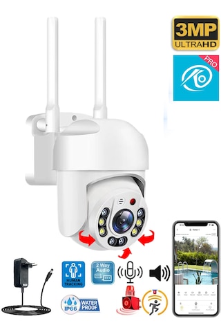 O-kam One3011 3mp Hareketli Wifi Akıllı Kamera , Yapay Zeka,