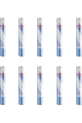 Roll-up Tek Kullanımlık Laminelli Deniz Desenli Kağıt Masa Örtüsü - 100x150 Cm. - 16 Yaprak 10 Rulo