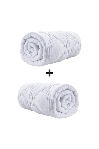 Zeynep Tekstil 2 Adet Çift Kişilik Silikon Yorgan