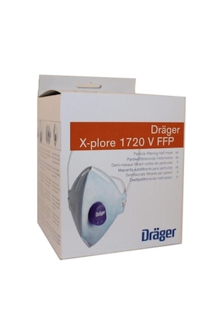 Drager X-plore 1720 V Ffp2 Koruyucu Maske En149 En95 10'lu Paket