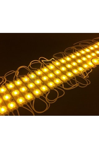 10 Adet 5 Watt Amber Işık Ip65 Modül Led, 10 Adet Magnetli, Çok Kaliteli Amber Işık Modül Led Amber