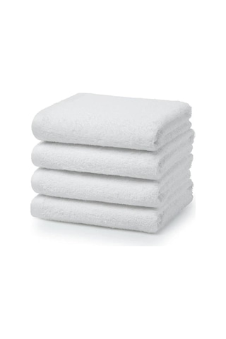 Lı Beyaz Banyo Havlusu - 70x140 Cm 490 Gr 100pamuk Spa Ve Otel Havlusu Günlük Kullanıma Uygun Diğer