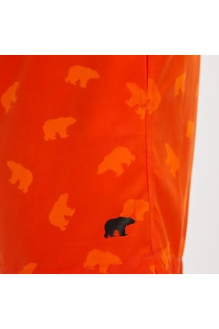 Bad Bear Erkek Şort Mayo Chameleon Turuncu