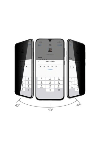 Galaxy A23 Zore New 5d Privacy Temperli Ekran Koruyucu