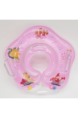 Bebek Yüzme Havuz Boyun Simidi - Pembe