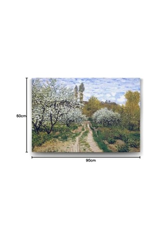 Claude Monet - Elma Ağaçları Tablosu - 90x60cm