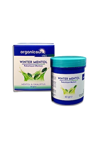 Organicsun Winter Mentol Buharlaşan Merhem Viks 3 x 40 G