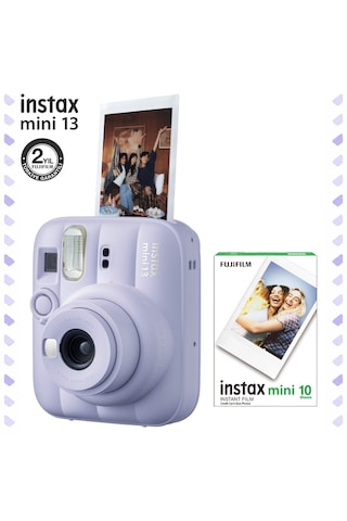 Instax Mini 13 Fotoğraf Makinesi + 10'lu Mini Film