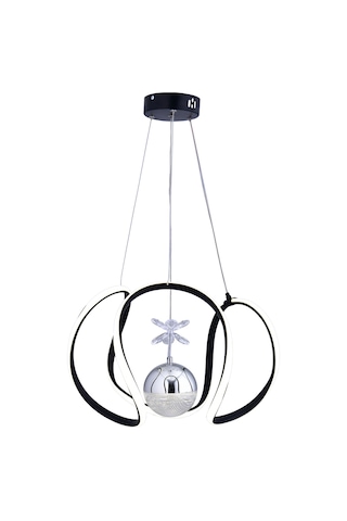 Kiev Tek Top Siyah Avize Siyah