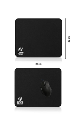 Tıger Track Gaming Mouse Pad 35x28 Cm Pürüzsüz Yüzey, Profesyonel Oyun Deneyimi