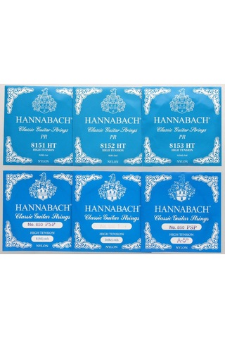 Hannabach 850ht Klasik Gitar Teli High Tension Solo Performans İçin İdeal