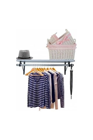 Depolife Formanto Askı Ayakkabılık Elbise Askısı Hol Antre Için Duvar Mo