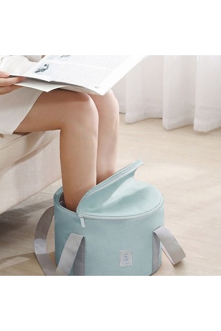 Dancemonkey Tb-0678 Katlanır Kamp Çantası Su Tutucu Musluklu Pembe Altın