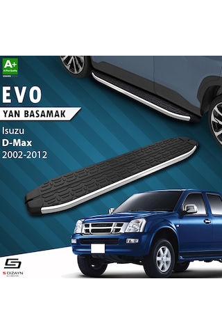 S-dizayn Isuzu D-max Evo Krom Yan Basamak 203 Cm 2002-2012