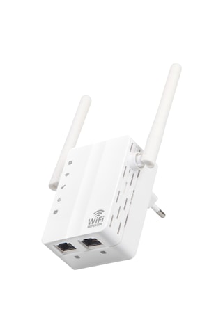 Symbee 300mbps Wifi Sinyal Güçlendirici, 2 Ağ Portlu Duvar Tipi Yayıncı, 220v Avrupa Standartı Wd-r610u