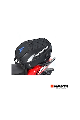 Bmw Motorrad R1250gs / Adv - R1300gs / Adv Bagaj Üstü Genişleyebilen Çanta - Mavi Siyah