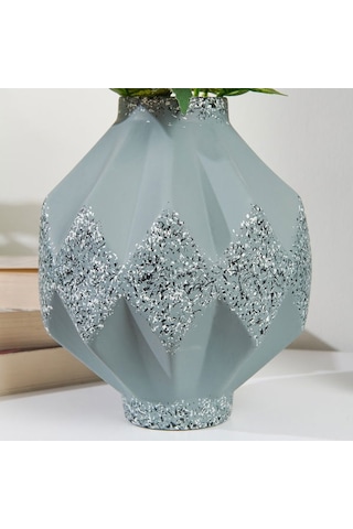 Evidea Deco Anitta Vazo - Gri - 24 Cm Gri