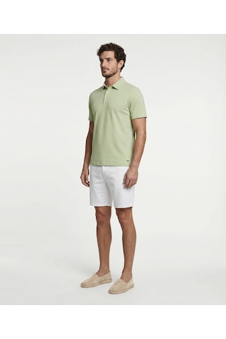 Yargıcı Regular Polo Yaka Kısa Kol T-shirt 26yets9005x 089 Yeşil