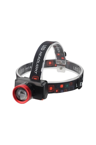 Panther Pt-5224 Usb Şarjlı Kafa Lambası Siyah