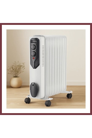 Storeşahin 11 Dilimli Yağlı Radyatör Isıtıcı 2500w Ayarlı Termostat Shn0720