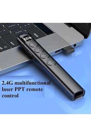 Ultratekno S7 Dijital Ekranlı Şarjlı Lazer Sunum Kumandası