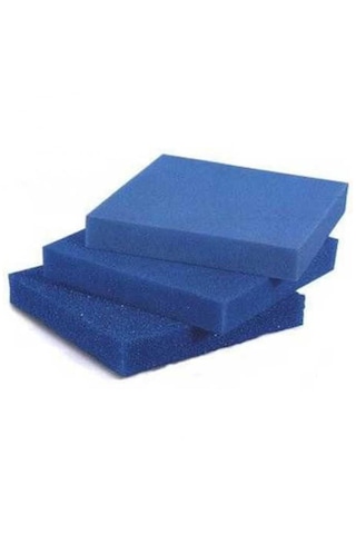Balıkpet Biyolojik Mavi Akvaryum Filtre Süngeri 18 x 18 x 5 CM 1 Adet