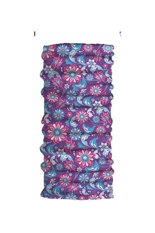 Narr Purple Garden Bandana Mor