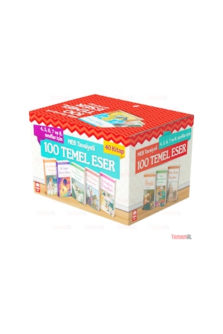 Dünya Çocuk Klasikleri 40 Kitap / 100 Temel Eser Hikaye Set Takım