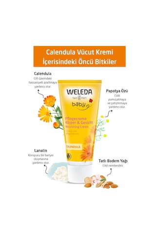 Weleda Calendula Organik Vücut Kremi 75 ml