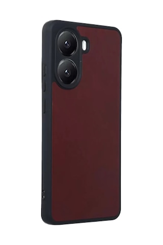Newface Xiaomi Poco X7 Pro Kılıf Aras Deri Kapak - Bordo