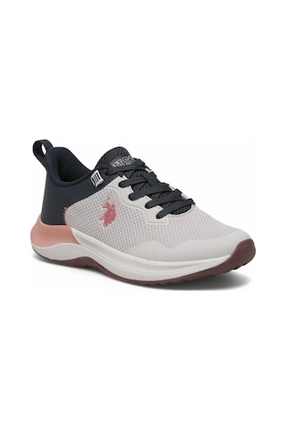 U.S. Polo Assn. Florin Kadın Fileli Günlük Spor Koşu Yürüyüş Ayak Pembe