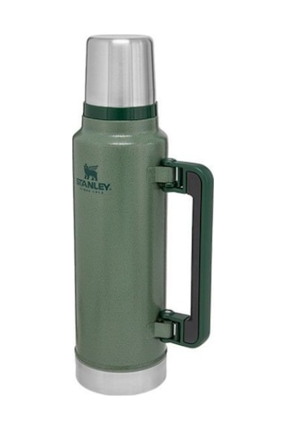 Stanley 1.4 Lt Vakumlu Çelik Termos - Sızdırmaz Ve Isı Koruyucu - Yeşil Yeşil