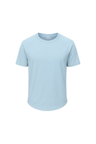 Ghassy Co. Erkek Reglan Oval Kesim %100 Pamuk Yumuşak Dokulu Bisiklet Yaka T-shirt Çok Renkli