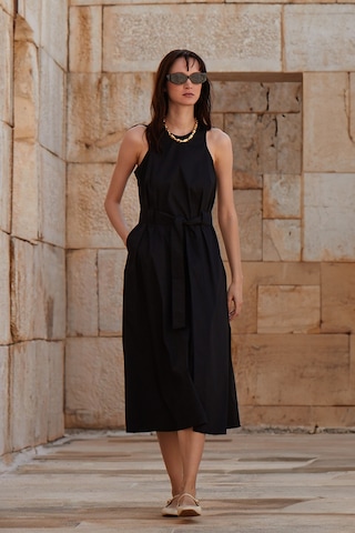 Lufian Casares Kadın Elbise Siyah Siyah 121290004100100 Siyah