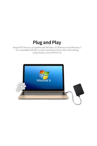 Wd Elements 2.5 İnç Mobil Hdd 500g Usb 3.0 Yüksek Hızlı Mobil Sabit Disk Taşınabilir Darbeye Dayanıklı Harici Sabit Disk Wdbuzg5000abk