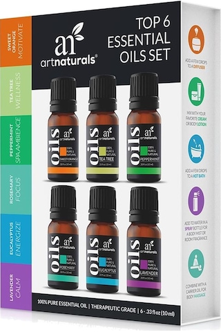 Art Naturals Esansiyel Yağ Seti 6 x 10 ML